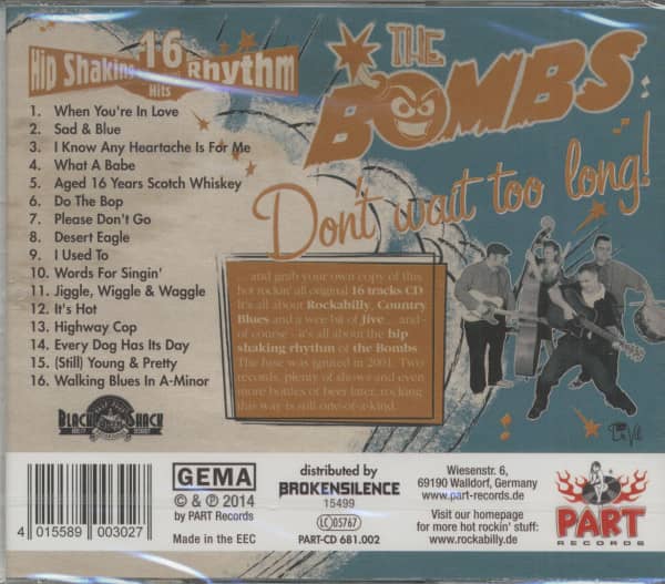 Don't Wait To Long! (CD)
