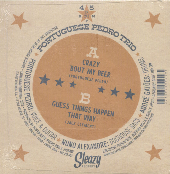 Crazy 'Bout My Beer - Guess Things Happen That Way (45rpm, 7inch)