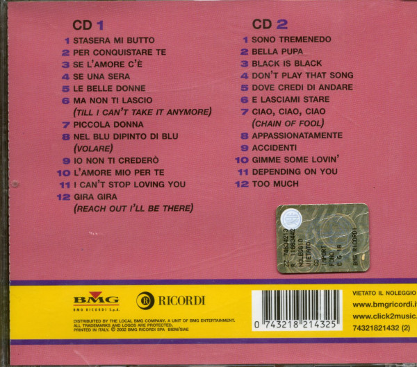 I Grandi Successi Originali (2-CD)