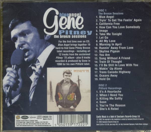 Blue Angel - The Bronze Sessions 2-CD