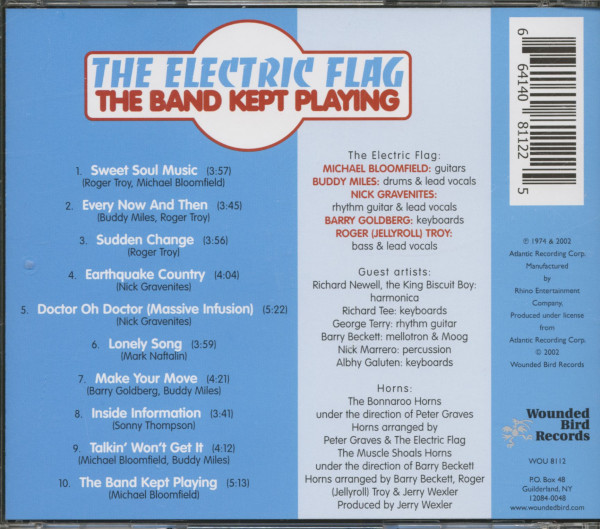 The Band Kept Playing (CD)