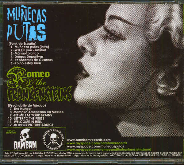 Munecas Putas - Romeo & The Frankensteins (CD)