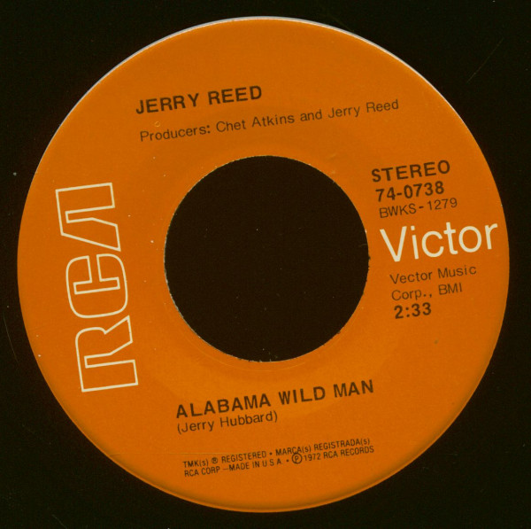 Alabama Wild Man - Take It Easy (7inch, 45rpm, PS)