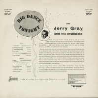 Aperçu: Big Dance Tonight With Jerry Gray (LP) Aperçu: Big Dance Tonight With Jerry Gray (LP)
