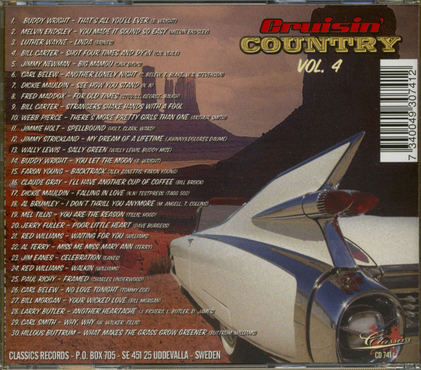 Cruisin' Country Vol.4 (CD)