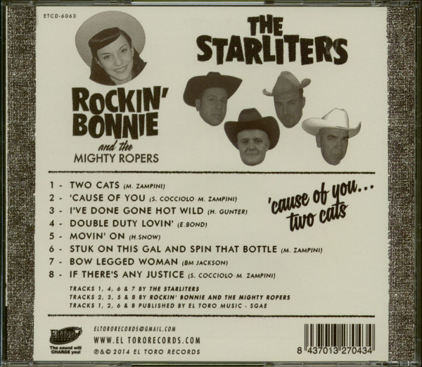 Rockin' Bonnie And The Mighty Ropers vs The Starliters - Mini Album (CD)