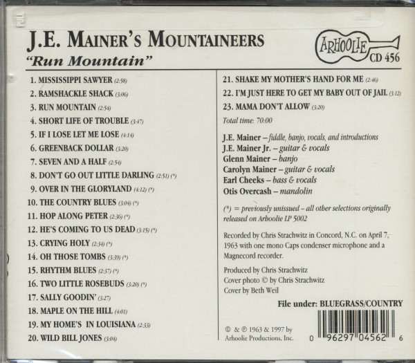 Run Mountain (CD)