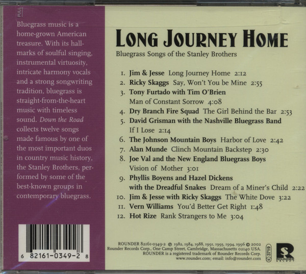 Long Journey Home - Bluegrass Songs Of The Stanley Brothers (CD)