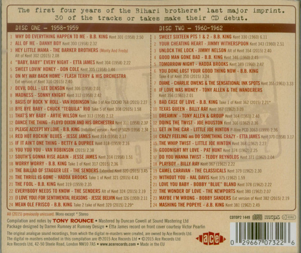 Unlock The Lock - The Kent Records Story Vol.1 (2-CD)