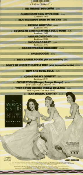 50th Anniversary Collection, Vol.1 (CD, US Longbox)