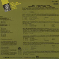 Aperçu: The Waylon Jennings Files - Vol.5 (LP) Aperçu: The Waylon Jennings Files - Vol.5 (LP)