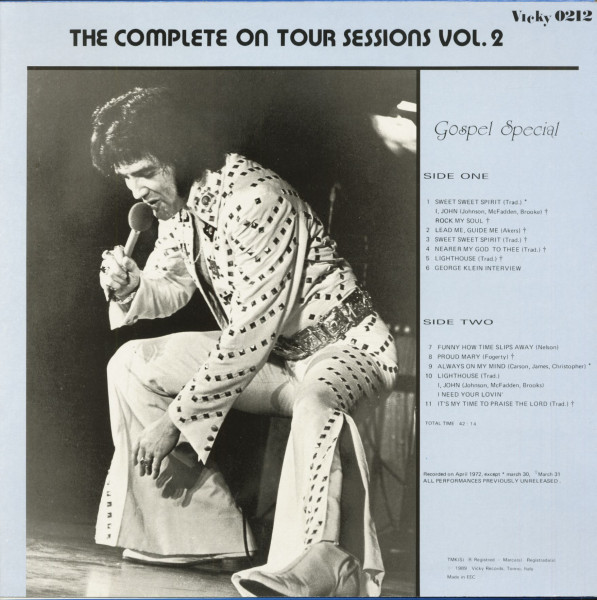 The Complete On Tour Sessions Vol.2 - Gospel Special (LP)