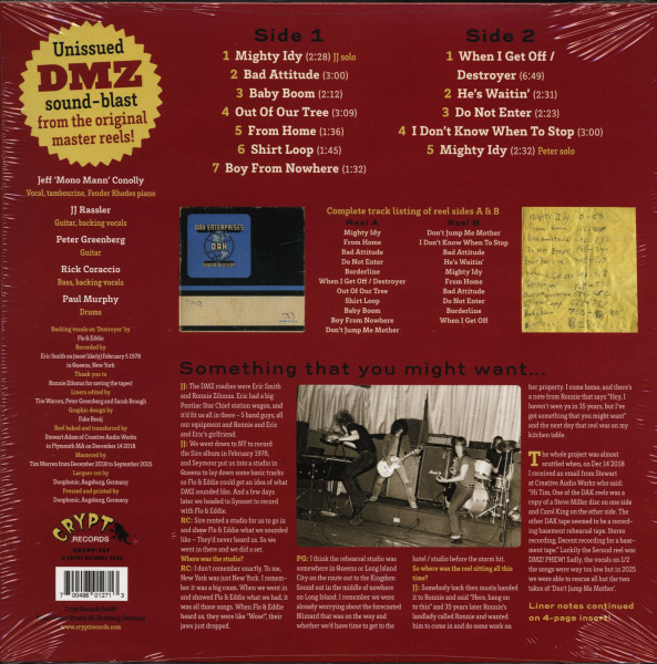 The Lost Studio Sessions 1978 (LP)