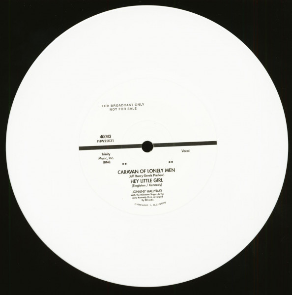 Caravan Of Lonely Man (7inch, EP, 45rpm, PS, SC, White Vinyl, Ltd.)