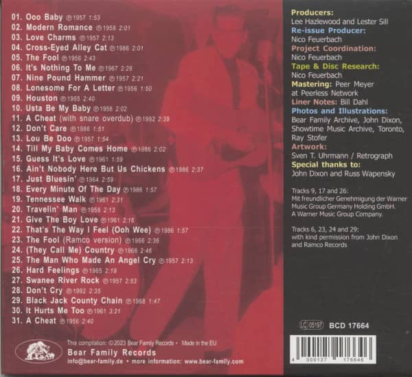 Sanford Clark - Rocks (CD)