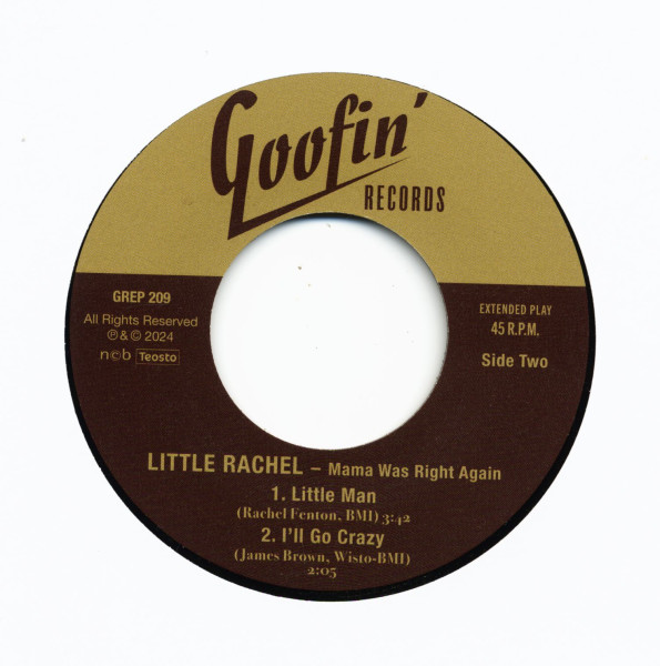 Mama Was Right Again (7inch, 45rpm, EP)