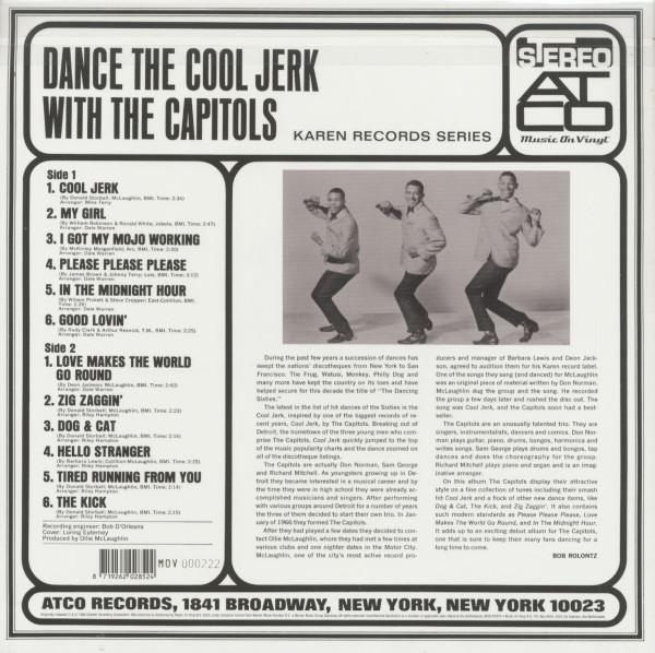 Dance The Cool Jerk With The Capitols (LP, 180g colored Vinyl, Ltd.)