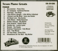 Aperçu: Texas Piano Greats (CD) Aperçu: Texas Piano Greats (CD)