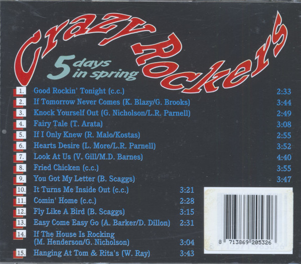 5 Days In Spring (CD)