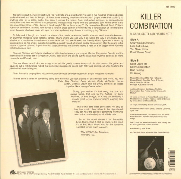 Killer Combination (LP, 10inch)