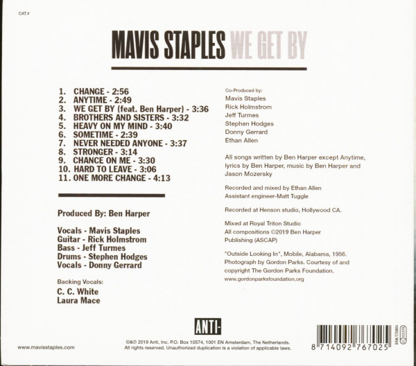 We Get By (CD)