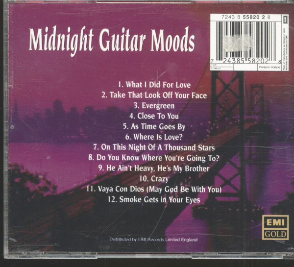 Midnight Guitar Moods - The Gold Collection (CD)