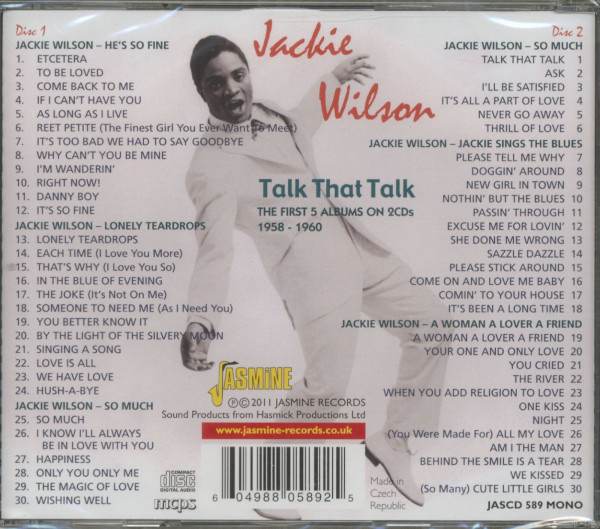 Talk That Talk 1958-60 (2-CD)