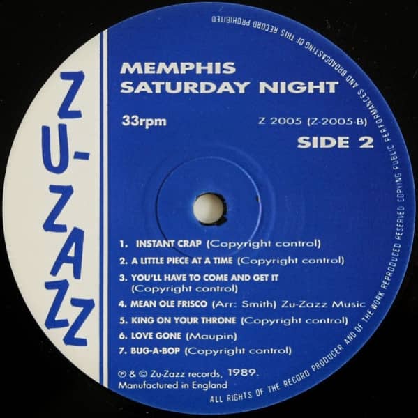 Memphis Saturday Night (LP)