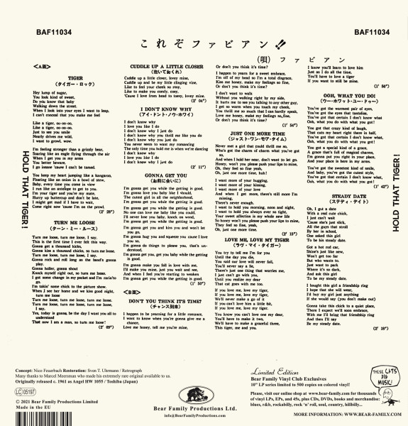 Hold That Tiger (LP, 10inch, Ltd.)