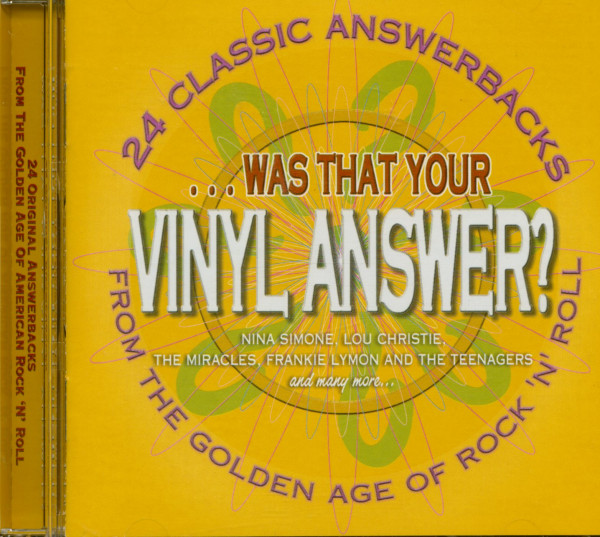 Was That Your Vinyl Answer ? (CD)