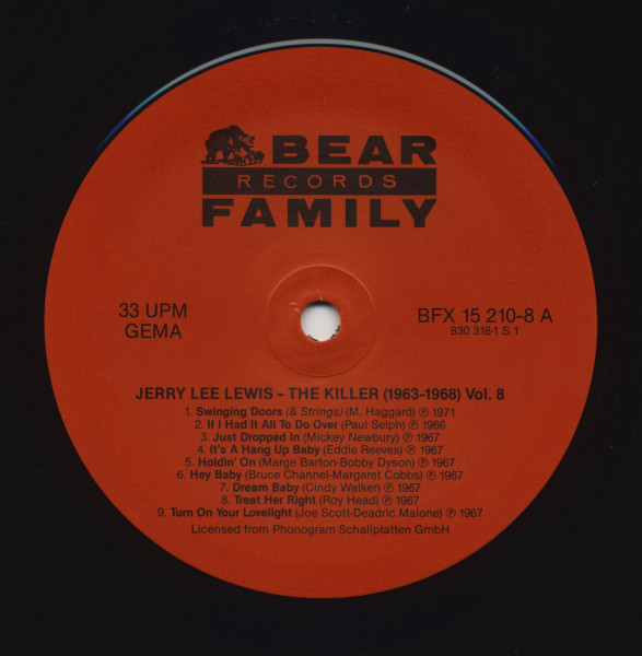 The Killer 1963-1968 (10-LP)