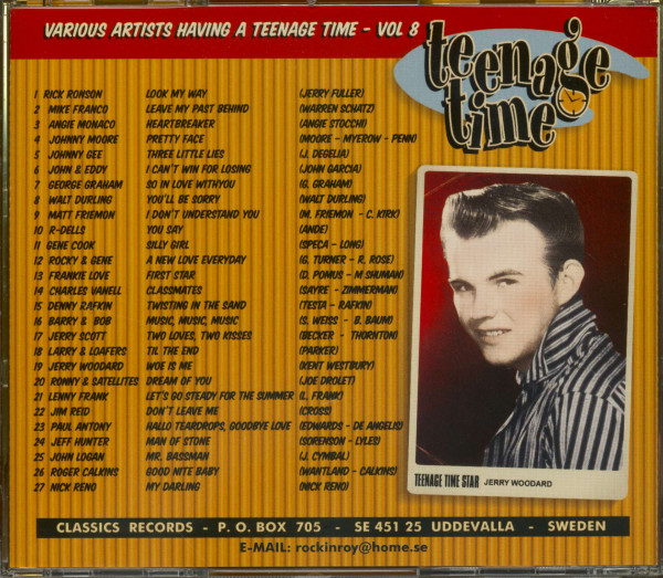Teenage Time Vol.8 (CD)