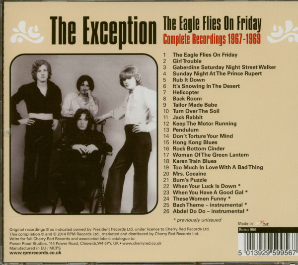 The Eagle Flies On Friday - Complete Recordings 1967-1969 (CD)