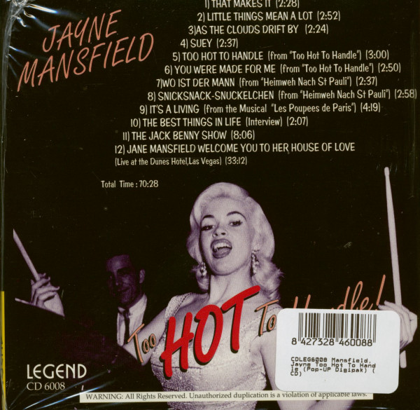 Too Hot To Handle (Pop-UP Digipak) (CD)