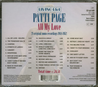 Aperçu: All My Love (CD) Aperçu: All My Love (CD)