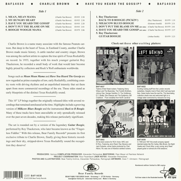 Have You Heard The Gossip? (LP, 10inch, 45rpm, Ltd.)