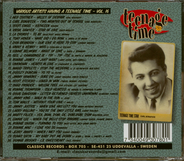 Teenage Time Vol.16 (CD)