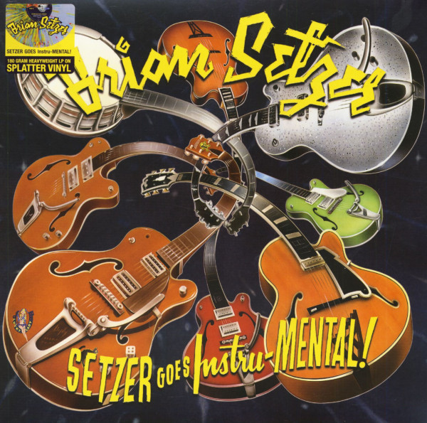 Setzer Goes Instru-Mental (LP, 180g Colored Vinyl)