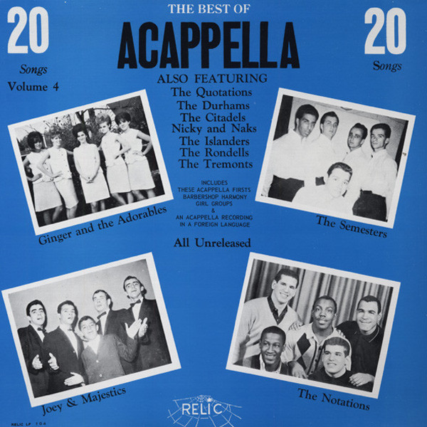 The Best Of Acappella Vol.4 (LP) The Best Of Acappella Vol.4 (LP)