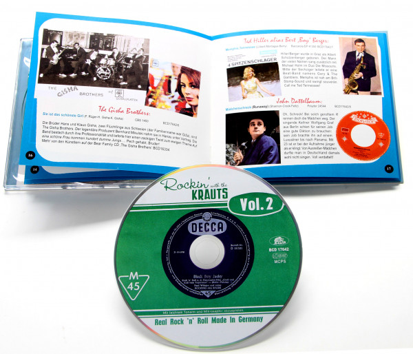 Rockin' With The Krauts - Real Rock 'n' Roll Made In Germany (CD), Vol. 2