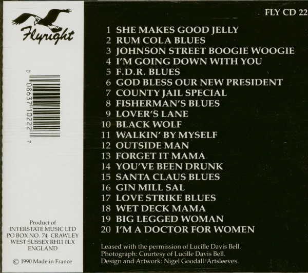 The Joe Davis Sessions 1945-1946 (CD)