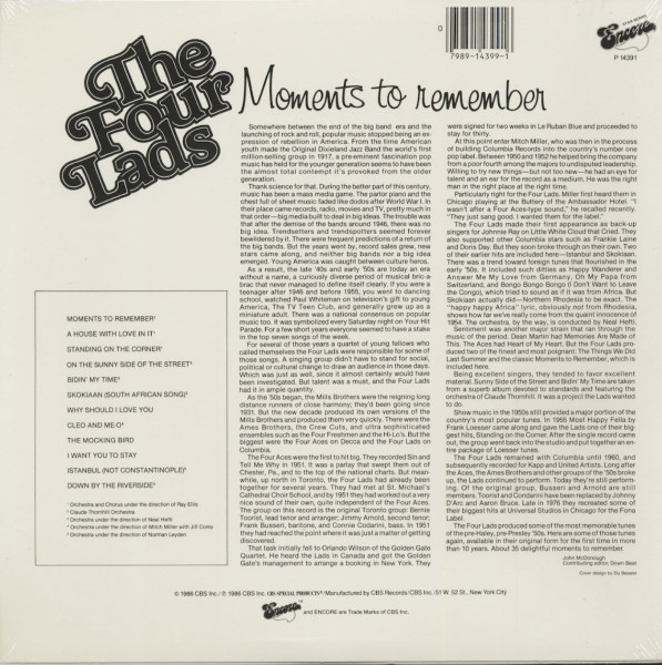 Moments To Remember (LP)