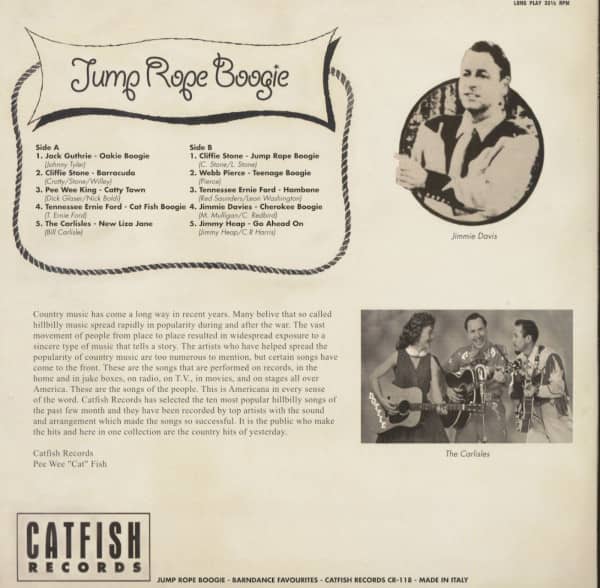 Jump Rope Boogie (LP, 10inch)