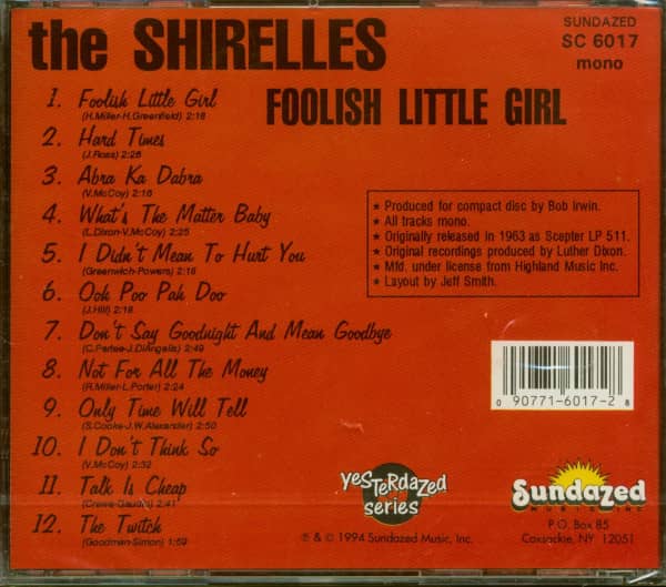 Foolish Little Girl (CD)
