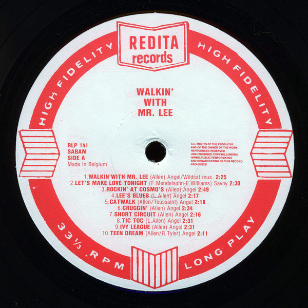 Walkin' With Mr Lee (LP)