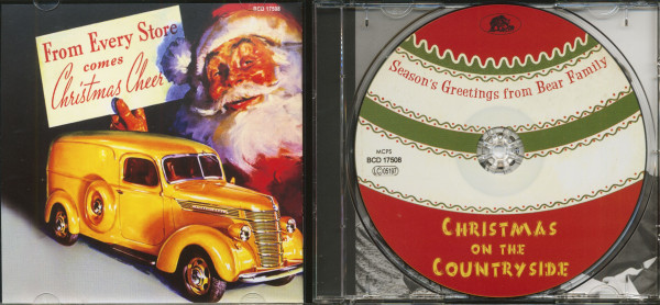 Christmas On The Countryside - 27 Honky Tonkin' Christmas Country Songs (CD)