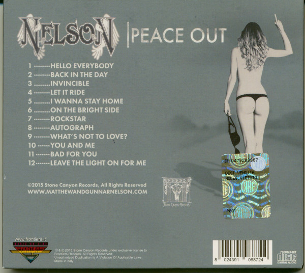 Peace Out (CD)
