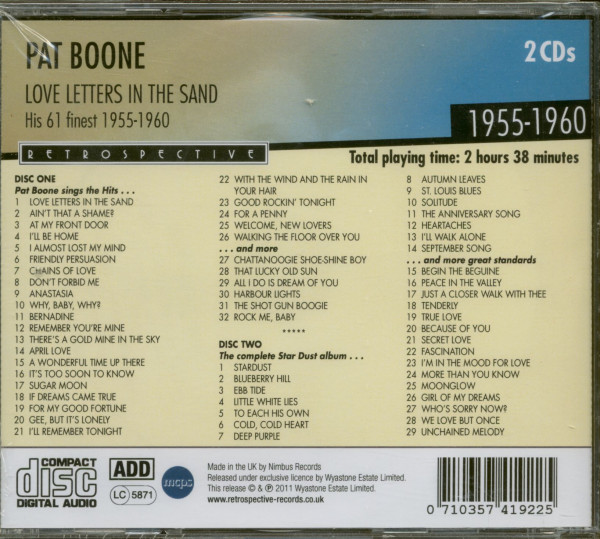 Love Letters In The Sand (2-CD)