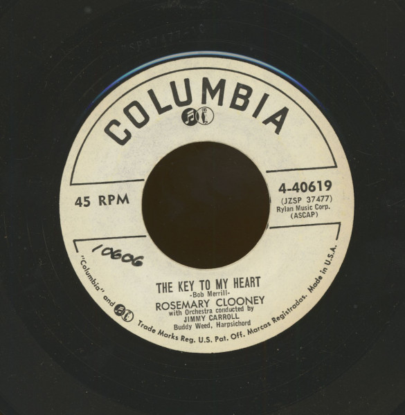 The Key To My Heart - A Little Girl At Heart (7inch, 45rpm)