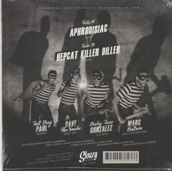 Aphrodisiac - Hepcat Killer Diller (7inch, 45rpm)